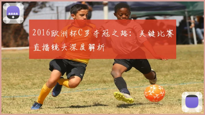 2016欧洲杯C罗夺冠之路：关键比赛直播镜头深度解析
